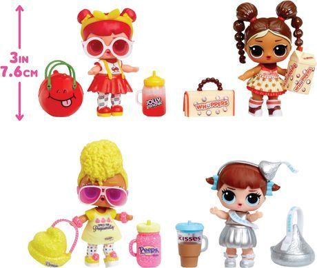 Игровой набор-сюрприз 4 куклы LOL Surprise Loves Mini Sweets Любовь Мини-насолодии (425397)