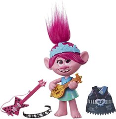 Лялька Розочка Hasbro DreamWorks Trolls World Tour Pop-to-Rock Poppy Singing Doll Світовий тур (E94115E1)
