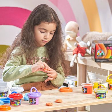 Игровой набор пластелину Arteza Kids Dough 12 банок (ARTZ-4356)