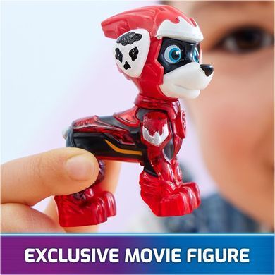 Ігровий набір Spin Master Paw Patrol The Mighty Movie Рятувальний автомобіль-трансформер з Маршалом (SM17776/6481) (6067482)