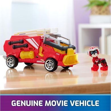Ігровий набір Spin Master Paw Patrol The Mighty Movie Рятувальний автомобіль-трансформер з Маршалом (SM17776/6481) (6067482)
