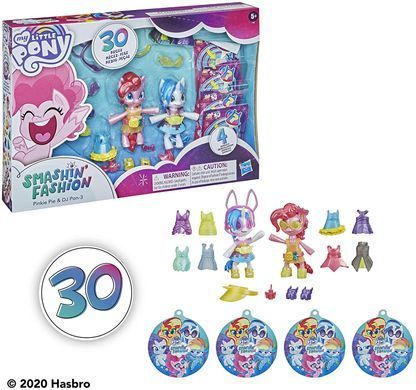 Ігровий набір My Little Pony Smashin' Fashion Party Вечірка Поні Пінки Пай і ДіДжей Пон (F1286)