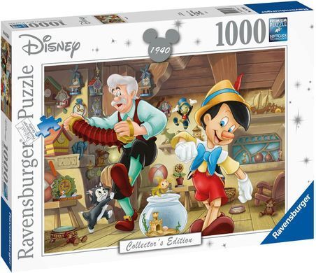 Пазл Ravensburger Collector's Edition Disney Дісней Піноккіо1000 шт. (&lrm;16736)