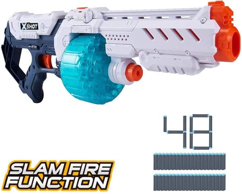 Скорострельный бластер X-Shot Excel Turbo Fire Foam Dart Blaster (36350)