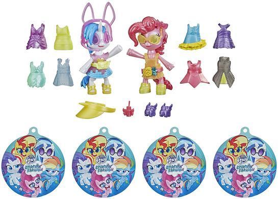 Ігровий набір My Little Pony Smashin' Fashion Party Вечірка Поні Пінки Пай і ДіДжей Пон (F1286)