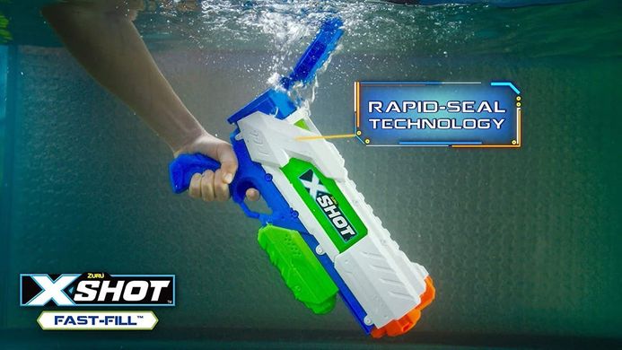 Водяний бластер-пістолет Zuru X-Shot Water Warfare Fast-Fill Water Blaster (56367-S001)