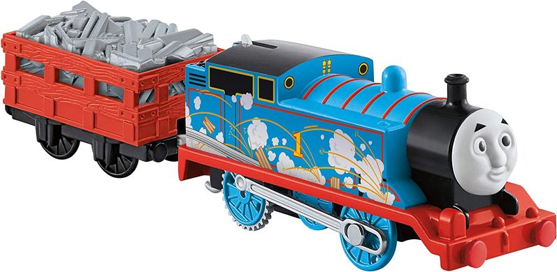 Ігровий набір моторизованих паравозиків Томас Fisher-Price Thomas & Friends Really Useful Engine (DFN22)