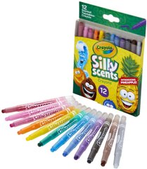 Набор восковых ароматных карандашей Crayola Silly Scents Twistables Crayons 12 шт (‎52-9612)
