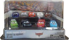 Набір автомобілів 9 шт Тачки Disney Pixar Cars Deluxe Figurine Блискавка МакКвін, Джексон Шторм та інші