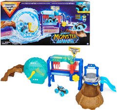 Ігровий набір Monster Jam, Megalodon Monster Wash Мийка та машинка, що змінює колір (6063253)