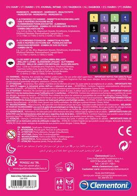 Набор для макияжа Clementoni Crazy Chic Diary Make up Секретный дневник (18588)