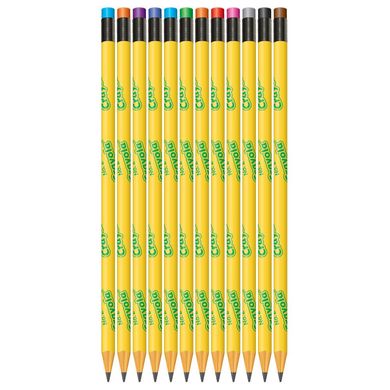 Набір олівців чорнографітних Crayola Presharpened Number 2 Pencil Classpack 12 штук НВ (071662620219)