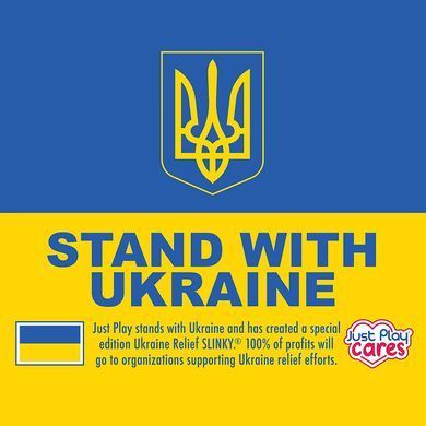 Игра Слинки Slinky Ukraine Relief Special Edition Plastic Пружинка (03202)