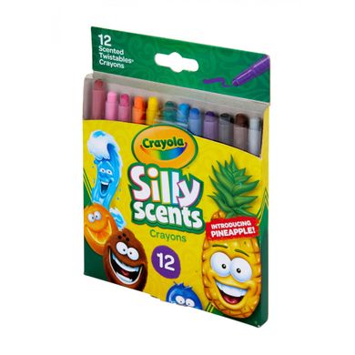Набір воскових ароматних олівців Crayola Silly Scents Twistables Crayons 12 шт (‎52-9612)