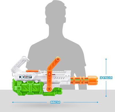 Водяной бластер Zuru X-Shot Fast Fill Hydro Cannon Гидропушка (118150)