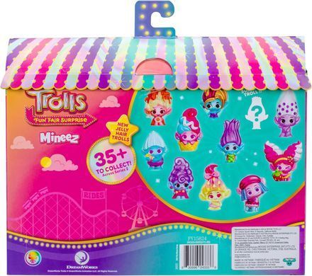 Игровой набор DreamWorks Trolls Fun Fair Surprise Mineez &ndash; Сладкие Сюрпризы Тролли Миниза (24333)