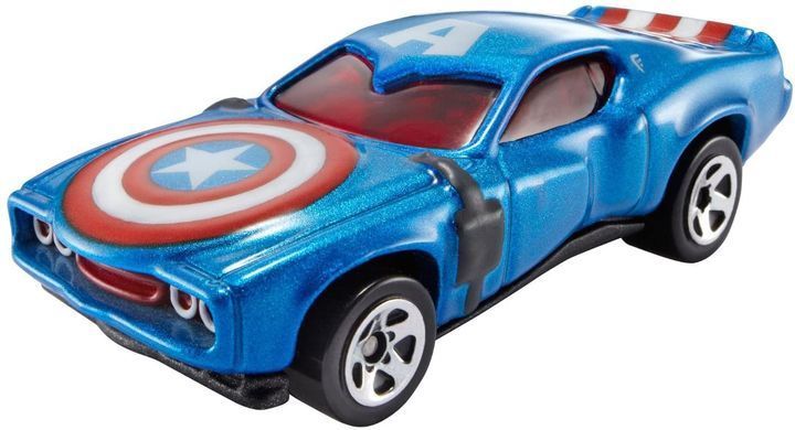 Подарочный набор машинок Hot Wheels Marvel Avengers Assemble Avengers 5 шт (BMJ62)