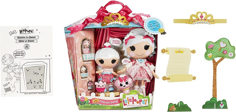 Игровой набор с куклами Lalaloopsy Sew Royal Princess Party Вечеринка принцессы (580720EUC)