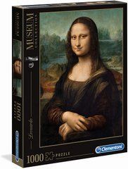Пазл Clementoni Mona Lisa Museum Collection Леонардо да Винчи - Мона Лиза Музейная Коллекция 1000 шт. (&lrm;31413)