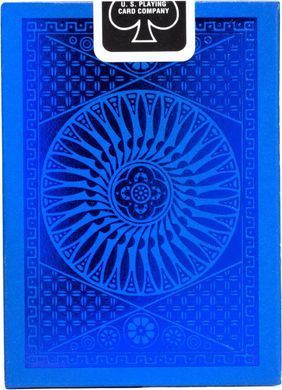 Игральные карты Tally-Ho MetalLuxe Blue Poker Size Покерные карты