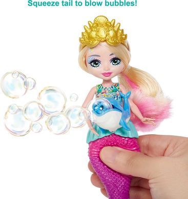Лялька Enchantimals Royal Bubblin' Atlantia Mermaid Русалочка з чарівними пухирцями (HFT24)