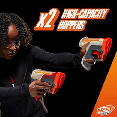 Набор бластеров Nerf Pro Gelfire Dual Wield Pack (F8087)