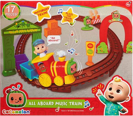 Ігровий набір CoComelon All Aboard Music Train Залізниця (96146)