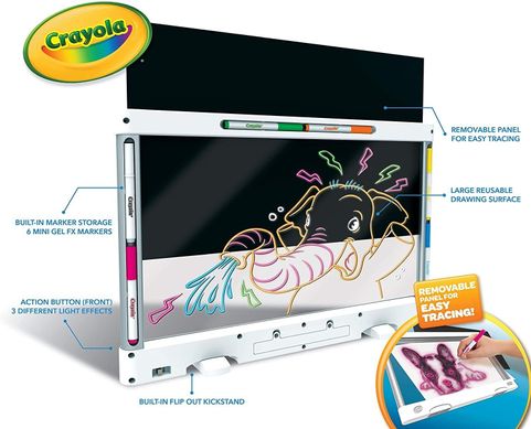 Доска для рисования с подсветкой Crayola Ultimate Light Board Drawing Tablet (74-7245)