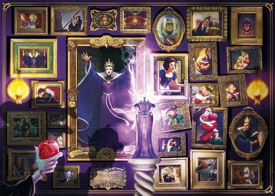 Пазл Ravensburger Villainous Evil Queen Белоснежка и семь гномов - Злая королева 1000 шт. (16520)