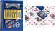 Игральные карты Tally-Ho MetalLuxe Blue Poker Size Покерные карты