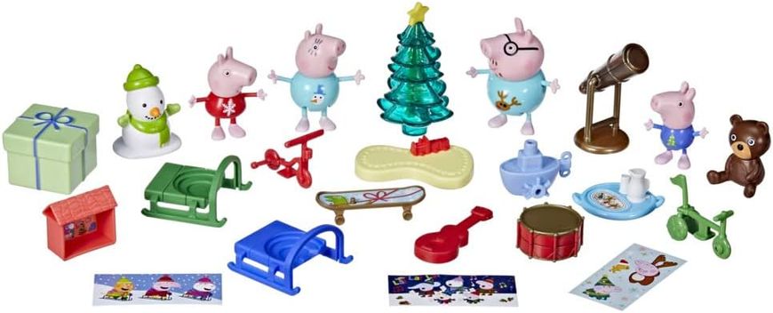 Игровой набор Hasbro Peppa Pig Peppas Advent Calendar Адвент календарь Свинка Пеппа (F5171)