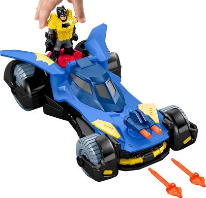 Ігровий набір Fisher-Price Imaginext DC Super Friends Batmobile Ліга Справедливості Бетмобіль (DHT64)