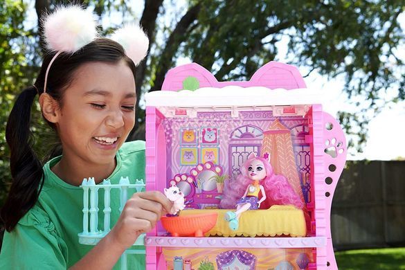 Игровой набор Mattel Enchantimals Town House with Cafe Таунхаус с кафе (HJH65)
