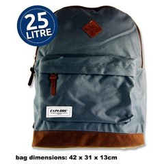 Рюкзак Premier Explore Backpack - 25 Litre - Bac Pac Grey & Tan, 42 см (14245)