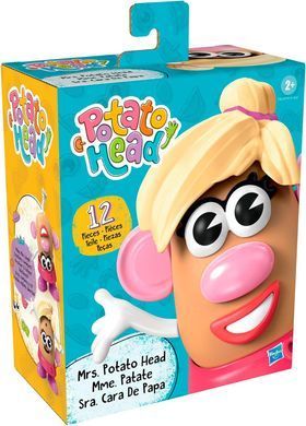 Ігрова фігурка Місіс Картопля Mr. і Mrs. Potato Head: 12 деталей, розвиваюча іграшка, створення кумедних персонажів Hasbro (F9418)