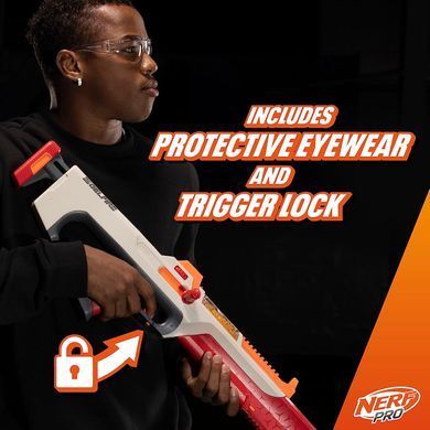Бластер снайперка Nerf Pro Gelfire Ghost Bolt Action (F7632)