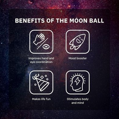 Лунный мяч Waboba Moon Ball Green Антигравитационный Зеленый (840001932142)