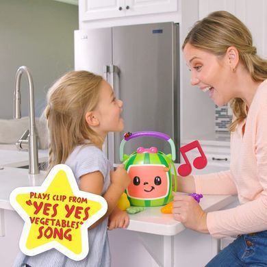 Музичний ігровий набір CoComelon Bathtime Кокомелон Музичний кошик з овочами (CMW0107)