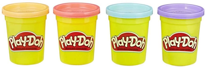 Ігровий набір пластеліну Hasbro Play-Doh Colour Classic 4 баночки (E4869ES0)