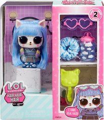 ​Ігровий набір LOL Surprise Hair Hair Hair with Real Hair Стильні зачіски Ruff Raver (584469)