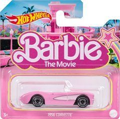 Машинка Hot Wheels Barbie The Movie 1956 Corvette - Tooned - 2023 Mattel HPR54