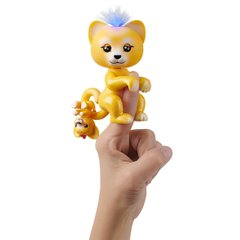 Интерактивная игрушка WowWee Fingerlings Sam Baby Lion Light Up Лев Сэм с малышом (3526) (B07N83QR3M)