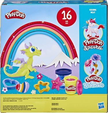 Ігровий набір пластеліну Play-Doh Sparkle and Scents Variety 16 банок (F3593)