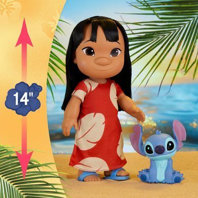 Лялька Just Play Disney Lilo & Stitch Маленька Ліло 35 см і фігурка Стіч 12 см (46143)