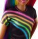 Лялька Barbie Rainbow Sparkle Hair Doll Райдужне сяйво волосся Брюнетка (FXN97)
