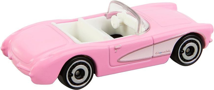 Машинка Hot Wheels Barbie The Movie 1956 Corvette - Tooned - 2023 Mattel HPR54