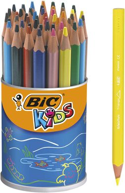 Цветные карандаши BIC Kids Evolution ECOlutions Triangular Colouring Pencils 48 шт. (8297361)