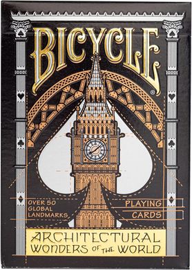 Игральные карты Bicycle Architectural Wonders of The World - Poker Size Покерные карты