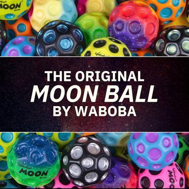 Лунный мяч Waboba Moon Ball Blue Антигравитационный Синий (840001932128)