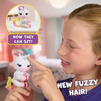 Інтерактивний єдиноріжка Fingerlings Lulu &ndash; 70+ звуків і реакцій, реагує на дотик (771171131120)
